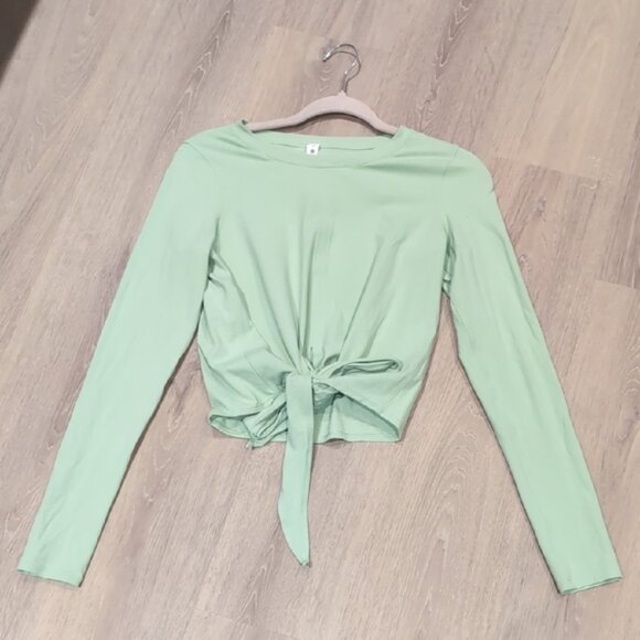 Lululemon Athletica Light Green Long Sleeve Top - Picture 4 of 9